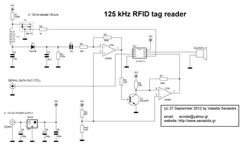 rfid reader design schematic|rfid antenna design.